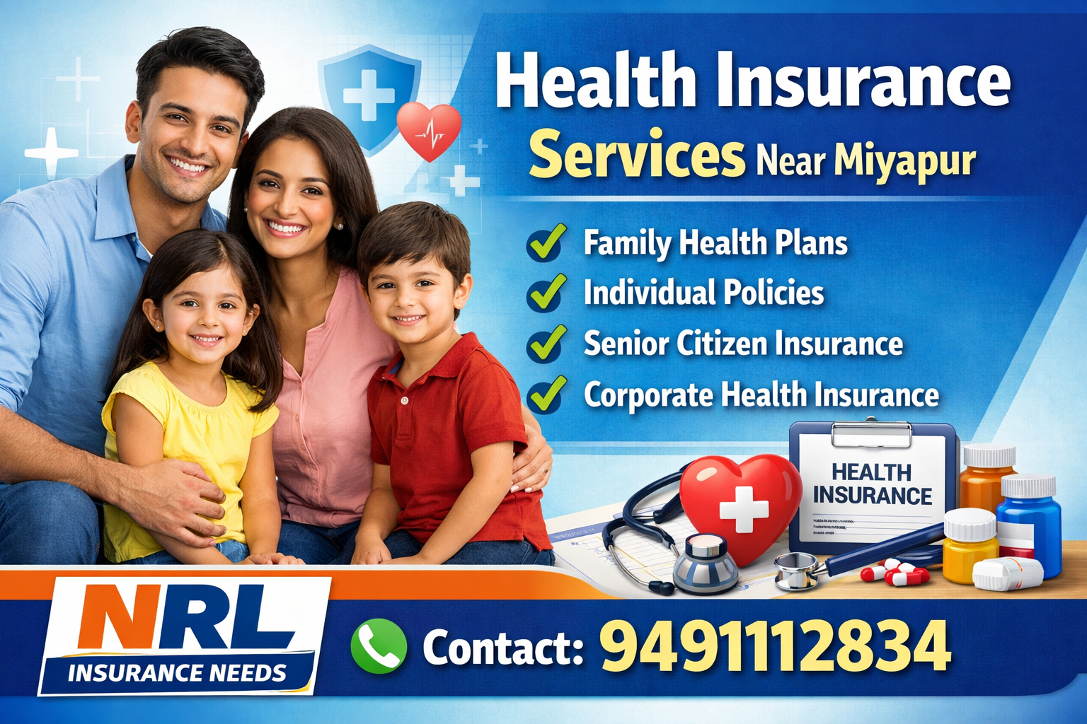 Helth insurence service near miyapur